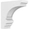 Ekena Millwork Standard Diane Architectural Grade PVC Corbel, 3"W x 10"D x 10"H CORP03X10X10DIA - alternate 1